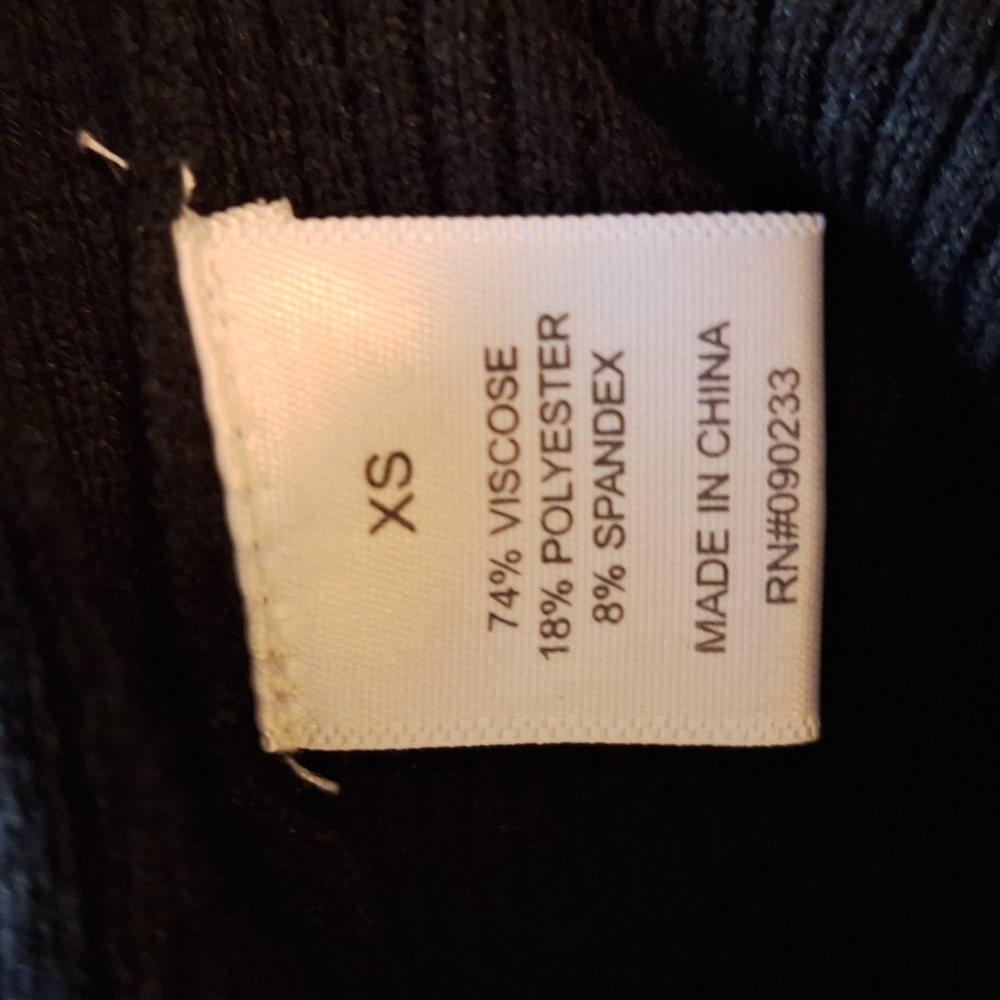 Kendall & Kylie Size XS Black & White - Picture 6 of 8